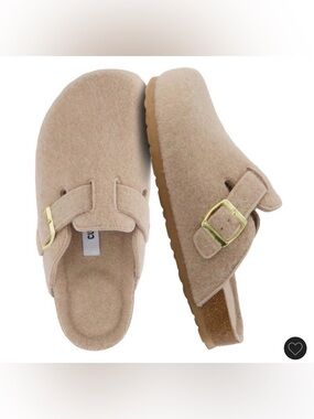 Cushionaire Hana Vegan Wool Clogs